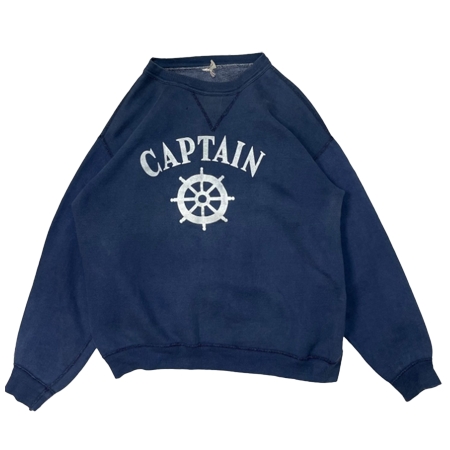 RUSSEL ATHLETIC(ラッセルアスレティック) CAPTAIN 前V スウェットシャツ