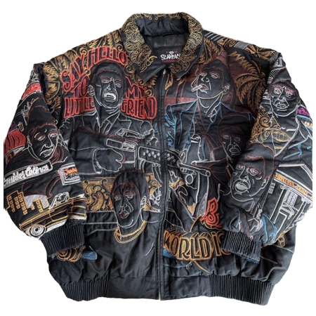 SCARFACE(スカーフェイス) ヴィンテージ 00s 総刺繍