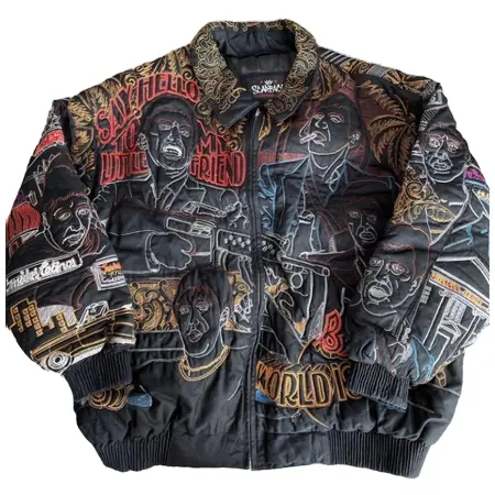 SCARFACE(スカーフェイス) ヴィンテージ 00s 総刺繍