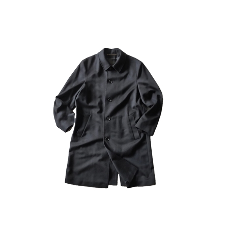 SCHNEIDERS(シュナイダー) salzburg ブラックカシミヤ ステンカラー コート