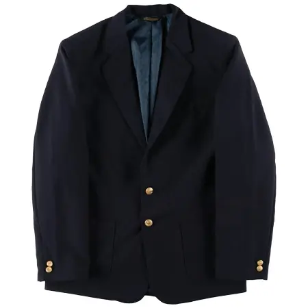 VAN HEUSEN(ヴァンヒューゼン) 紺ブレザー テーラードジャケット