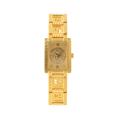 VERSACE(ヴェルサーチ) ヴィンテージ メデューサモチーフウォッチ　ゴールド
