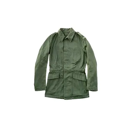 VINTAGE British ARMY(イギリス軍) (ヴィンテージ ブリティッシュアーミー) OLIVE DRILL TWILL MILITARY JACKET LONG