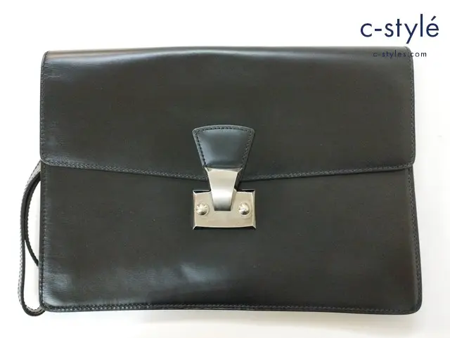 Cartier カルティエ クラッチバッグ ブラック パシャ