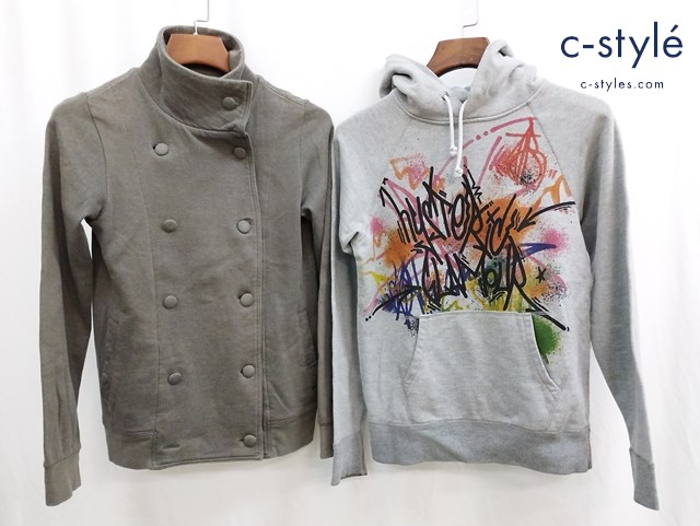 HYSTERIC GLAMOUR ヒステリックグラマー ジャケット パーカー FREE グレー系 レディース