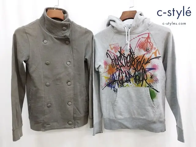 HYSTERIC GLAMOUR ヒステリックグラマー ジャケット パーカー FREE グレー系 レディース