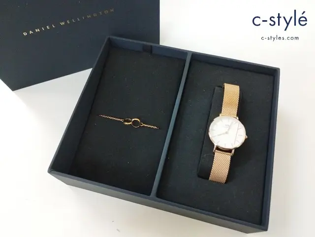 Daniel Wellington ダニエルウェリントン 腕時計 ブレスレット ピンクゴールド レディース