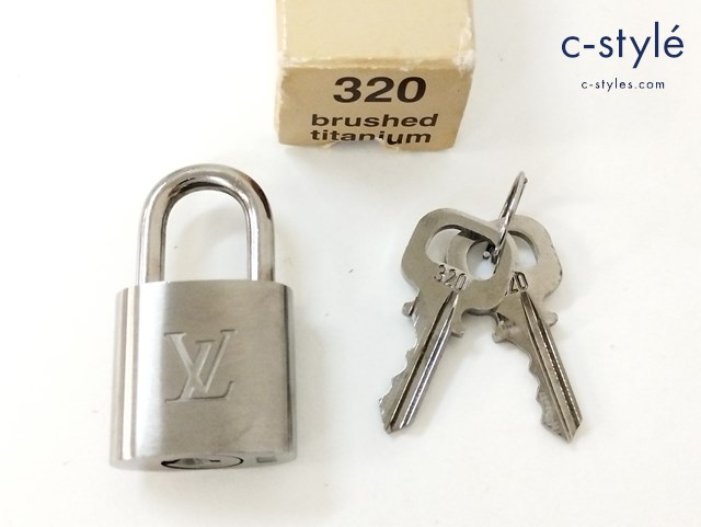 LOUIS VUITTON ルイヴィトン パドロック シルバー カデナ 320 南京錠
