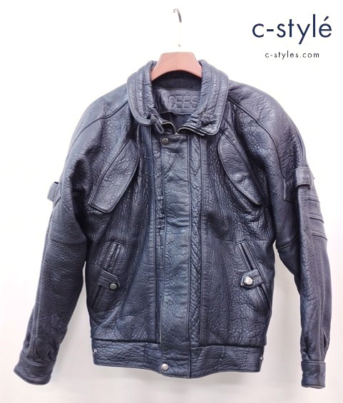 KADOYA カドヤ レザージャケット L ブラック MACEES