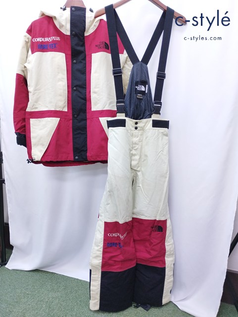 THE NORTH FACE ノースフェイス スキーウェアセットアップ M L マルチカラー GORE-TEX NP-2186 NP-7186