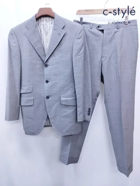 azabu tailor 麻布テーラー スーツ ジャケット パンツ 046 082 グレー セットアップ