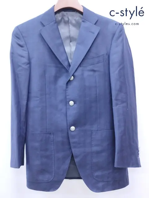 azabu tailor 麻布テーラー ブレザー 046 A ネイビー Scabal NAVY