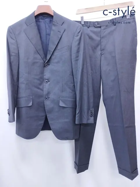azabu tailor 麻布テーラー スーツ セットアップ 046 082 ブラック 3B