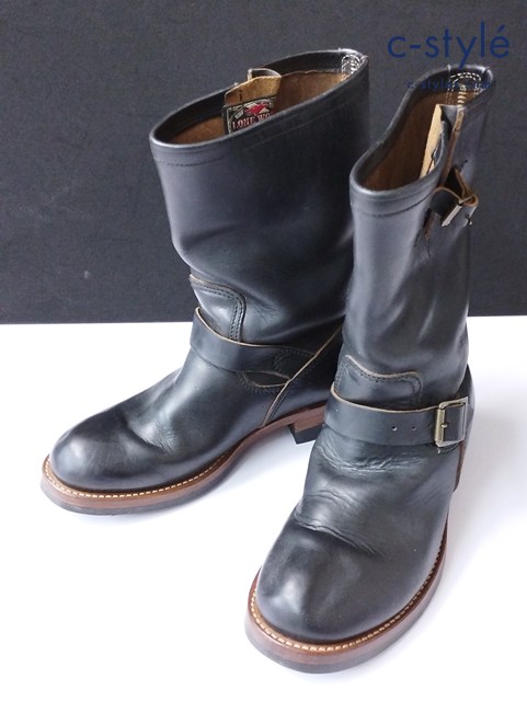 LONE WOLF BOOTS ロンウルフブーツ エンジニアブーツ 7・1/2 ブラック ZW00300
