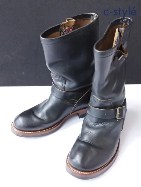 LONE WOLF BOOTS ロンウルフブーツ エンジニアブーツ 7・1/2 ブラック ZW00300