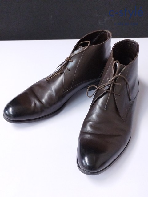 Ermenegildo Zegna エルメネジルドゼニア チャッカブーツ EU9 ブラウン A1225X