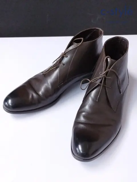 Ermenegildo Zegna エルメネジルドゼニア チャッカブーツ EU9 ブラウン A1225X