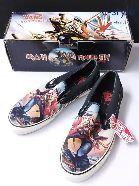 VANS×IRON MAIDEN ヴァンズ×アイアンメイデン スニーカー US10.5 ブラック系 SK8-Hi VN-0D5IAR5
