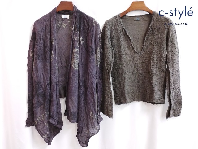 SHARE SPIRIT シェアスピリット シャツ 36 38 グレー系 レディース