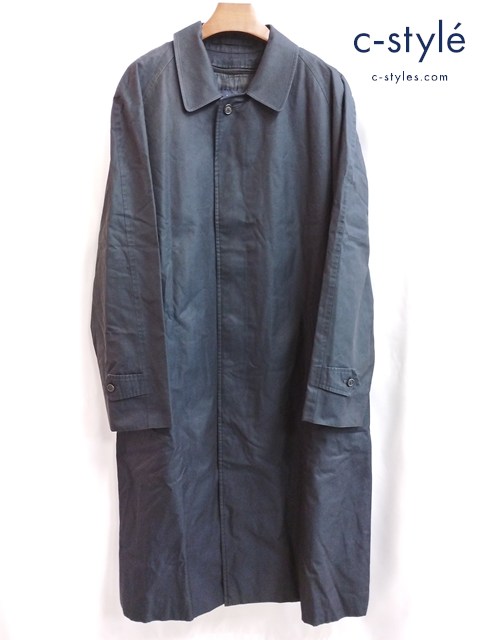 BURBERRY LONDON バーバリー ステンカラーコート ブラック カシミヤ混 A1A80-178-28