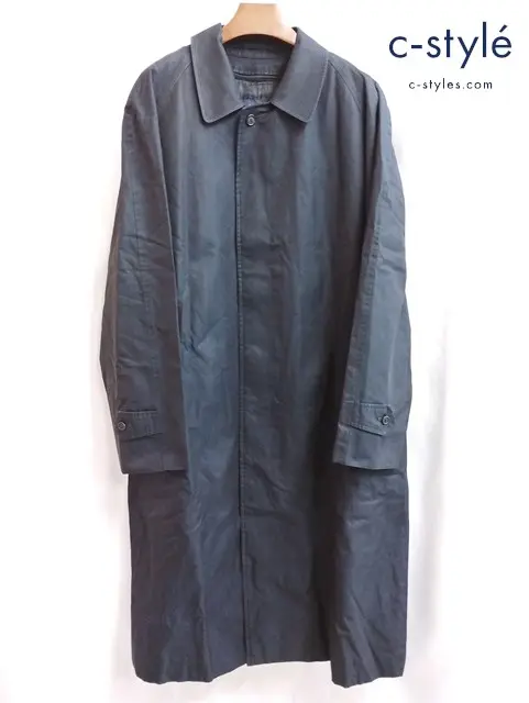 BURBERRY LONDON バーバリー ステンカラーコート ブラック カシミヤ混 A1A80-178-28