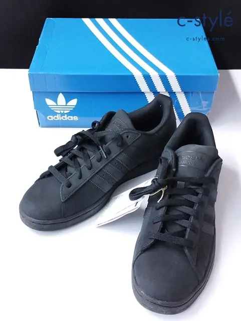 adidas アディダス スニーカー 29cm ブラック JS0595 ローカット