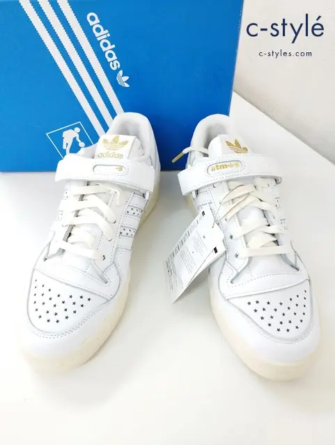 adidas×atmos アディダス×アトモス スニーカー 27.5cm ホワイト Forum 84 ATMOS H06345