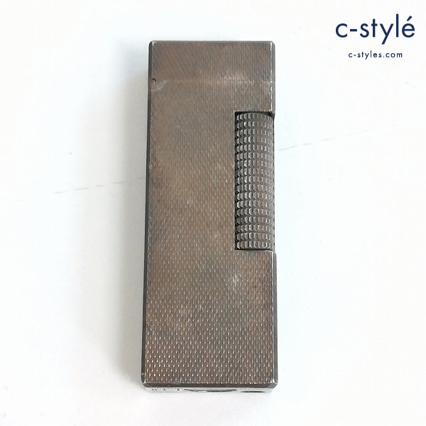 dunhill ダンヒル ガスライター ローラー シルバー USRE 24163 PATENTED MADE IN SWITZERLAND 喫煙具