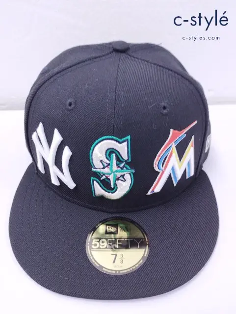 NEW ERA ニューエラ 59FIFTY キャップ 7・3/8 ブラック イチロー引退記念モデル 12353392 帽子 鈴木一朗