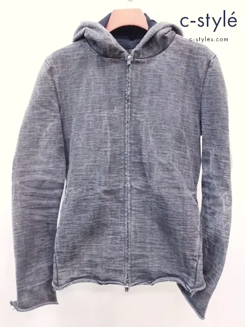 wjk ダブルジェイケイ ヘビージャージパーカー M ブラック系 209 hj04