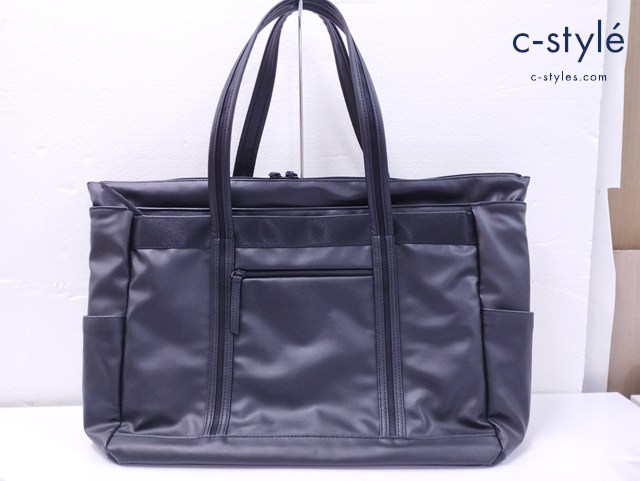 ace GENE LABEL エースジーンレーベル トートバッグ ブラック バーテクト ビジネスバッグ