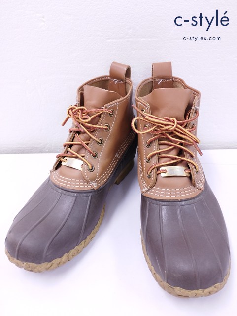 L.L.BEAN エルエルビーン レースアップブーツ キャメル×ブラウン Bean Boots