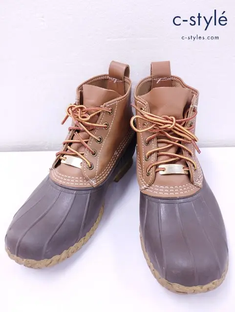 L.L.BEAN エルエルビーン レースアップブーツ キャメル×ブラウン Bean Boots