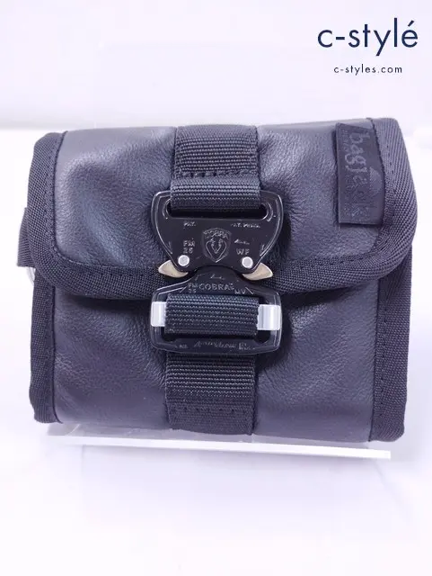 bagjack バッグジャック 三つ折り財布 ブラック Wallet ウォレット