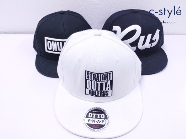 Russeluno ラッセルノ キャップ F ONESIZE ゴルフウェア ゴルフ用品 計3点