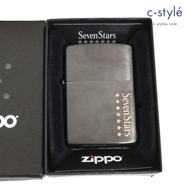 ZIPPO ジッポー オイルライター セブンスター ブラック系 2016年 喫煙具