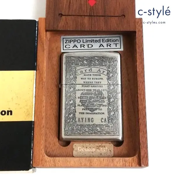 ZIPPO ジッポー 1933 Limited Edition CARD ART シルバー系 2001 オイルライター 喫煙具