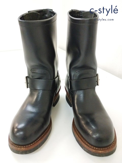 RED WING レッドウィング ロングブーツ 25cm ブラック USA製