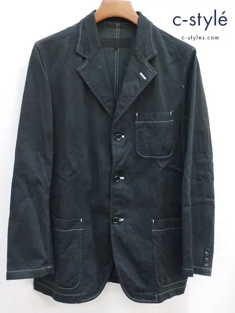 COMME des GARCONS コムデギャルソン シャツジャケット S ブラック HG-J046