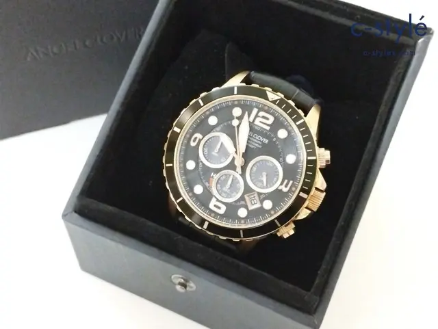 ANGEL CLOVER エンジェルクローバー 腕時計 ゴールド TCD45 自動巻