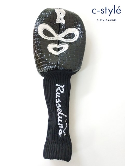 Russeluno ラッセルノ ドライバーカバー ブラック マスクマン