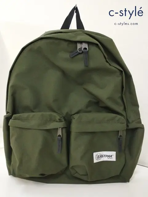 EASTPAK×BEAMS イーストパック×ビームス バックパック カーキ PADDED PAK’R DOUBLE XL リュック