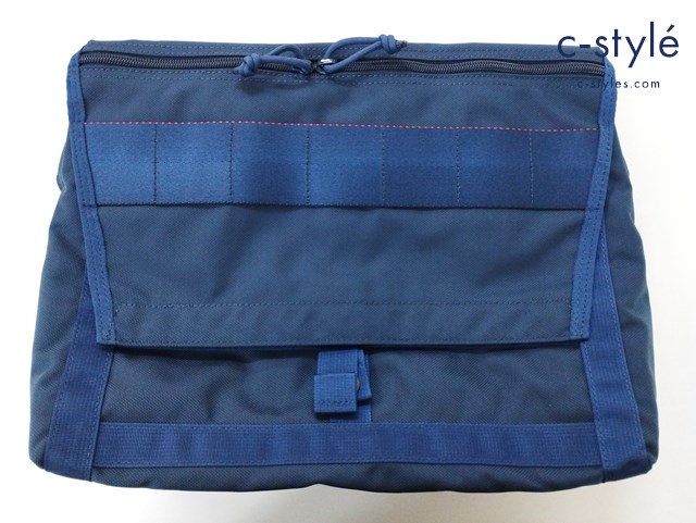 BRIEFING×BEAMS PLUS メッセンジャーバッグ ネイビー系 FLEET MESSENGER BAG