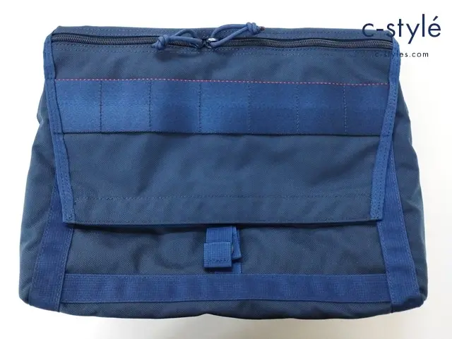BRIEFING×BEAMS PLUS メッセンジャーバッグ ネイビー系 FLEET MESSENGER BAG