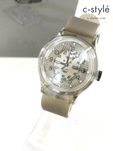 BEAMS×TIMEX ビームス × タイメックス 腕時計 ブラック系 クォーツ ORIGINAL CAMPER