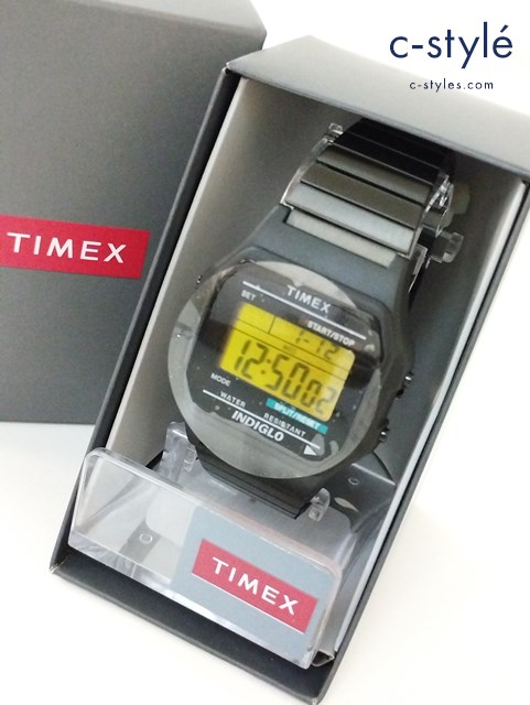 TIMEX×BEAMS タイメックス × ビームス 腕時計 ブラック Classic Digital TW2U99000 デジタル