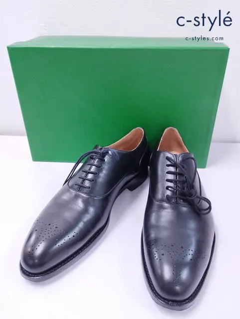 ingenuity × green label relaxing メダリオン シューズ ブラック 6・1/2 3131-499-0224-0945