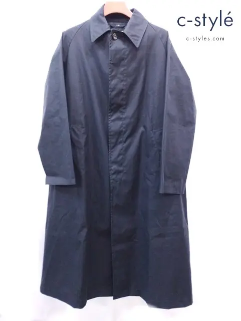 SOVEREIGN×UNITED ARROWS ステンカラーコート ブラック 50