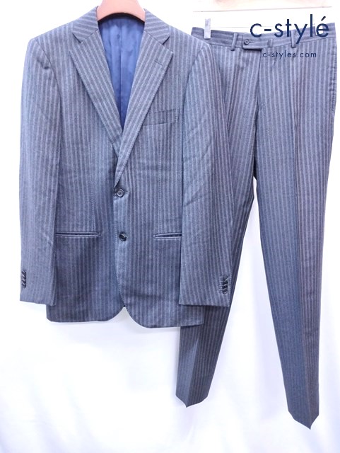 TOMORROWLAND トゥモローランド 2Bスーツ Ermenegildo Zegna 8D50 8D44-76 チャコールグレー