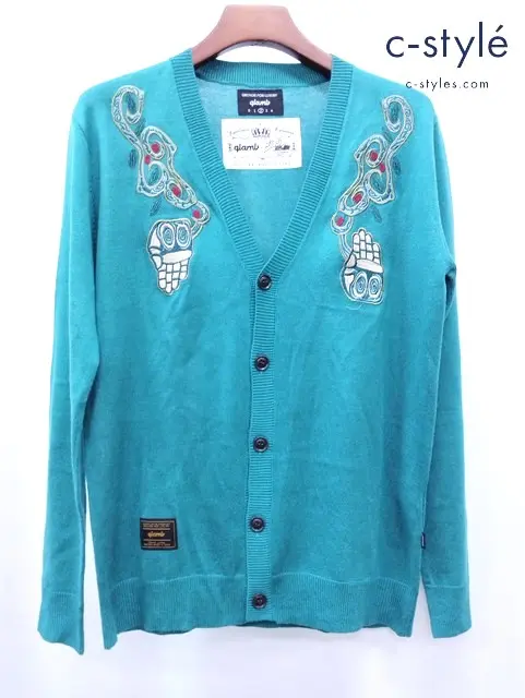 glamb×ジョジョの奇妙な冒険 ハイエロファントグリーンカーディガン グリーン 2